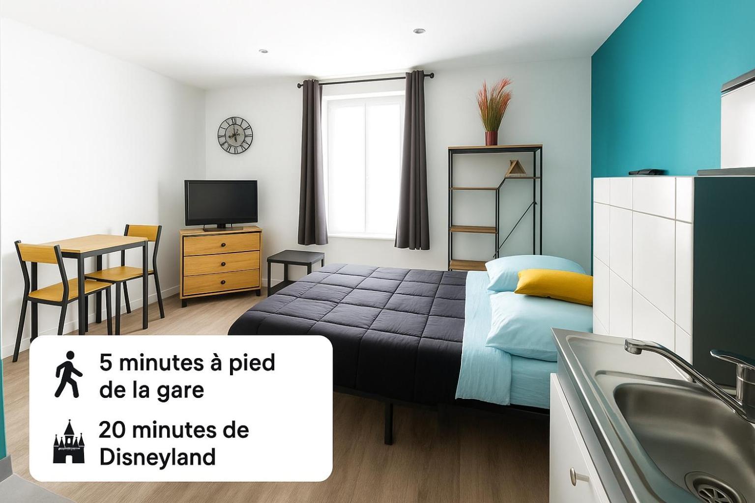 Appartement Cerf1-Centre Ville Meaux-Gare-Disney Экстерьер фото